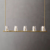 Paulay Linear Chandelier 49" by Franing - Chandelier,SHOP ALL,glass chandelier