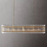San Marcon Rectangle Chandelier 54" by Franing - Chandelier,SHOP ALL,glass chandelier