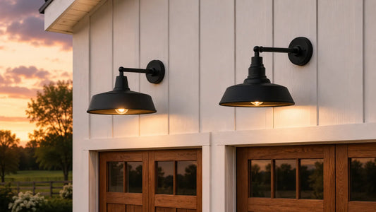 How to Choose the Right Straight Arm Barn Lights for Your Garage, Porch, or Barn