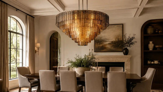 A Statement Chandelier for Grand Dining Rooms and Foyers - Franing