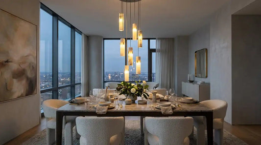 A Statement Light for Tall, Open Spaces - Franing