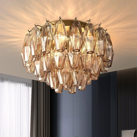 ✨ Amber Glow, Timeless Elegance — A Ceiling Light that Transforms Your Space - Franing