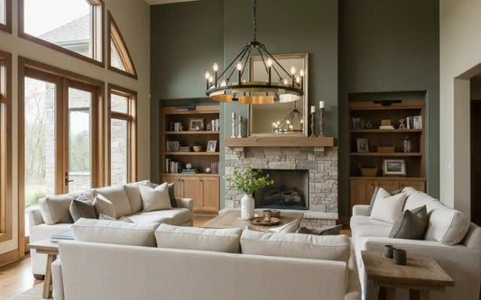 Elevate Your Space: The Timeless Charm of the Modern Wagon Wheel Chandelier - Franing