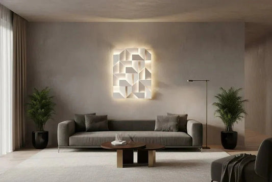 Elevate Your Space: Why the Shadows Grand Sconce is the Ultimate Statement Wall Art and Modern Lighting Solution - Franing