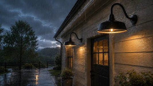How Rain Affects Outdoor Barn Lights — and What to Look For Before You Buy - Franing