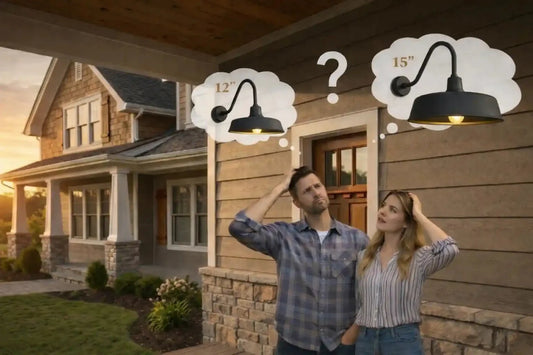 How to Choose the Right Size Barn Light for Your Home - Franing