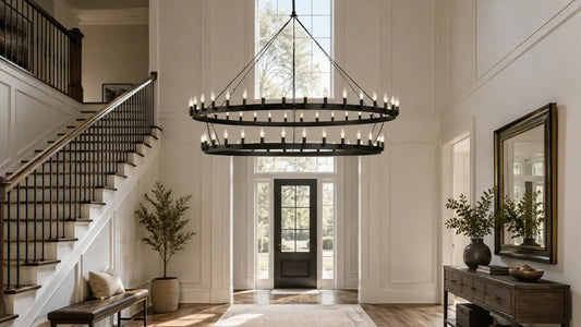 How to Choose the Right Size Vintage Chandelier for Your Home - Franing