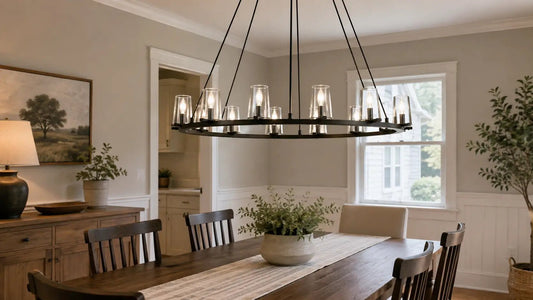 Is a 48-Inch Chandelier Right for Your Dining Room? A Simple Size & Style Guide - Franing