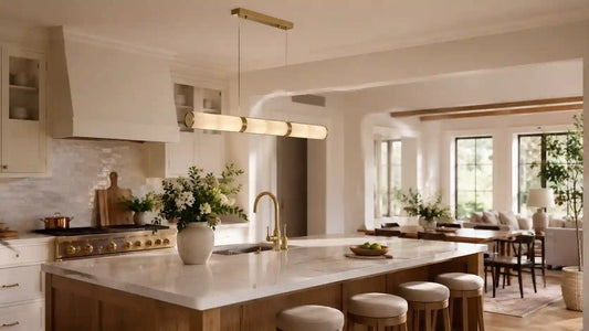 Kitchen Island Lighting Ideas: How to Choose the Perfect Kitchen Island Chandelier - Franing