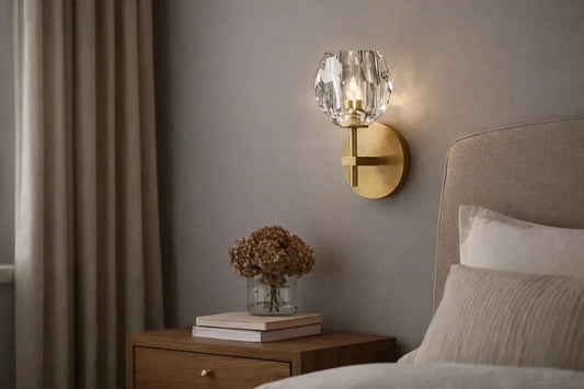 The Science of Using Clear Glass Sconces for Small Space Magic - Franing