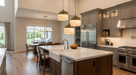 Transforming Your Kitchen with the Ava Alabaster Pendant - Franing