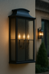 Outdoor Lantern Wall Light 20” 32“