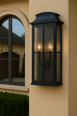 Outdoor Lantern Wall Light 20” 32“
