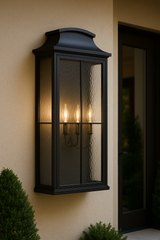 Outdoor Lantern Wall Light 20” 32“