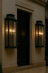 Outdoor Lantern Wall Light 20” 32“