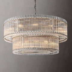 San Marcon 2-Tier Round Chandelier 60" - Franing