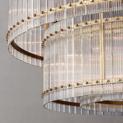 San Marcon 2-Tier Round Chandelier 60" - Franing