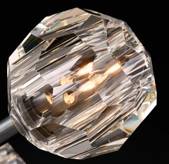 Boule Crystal Round Cluster Chandelier 14" - Franing