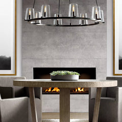 Paulay Round Chandelier 60" - Franing