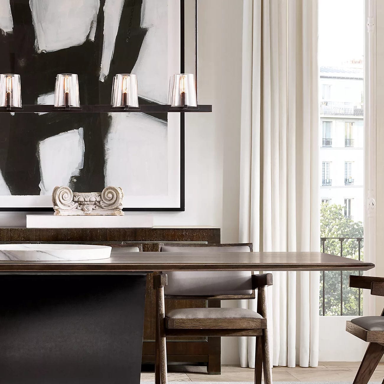 Paulay Linear Chandelier 60" - Franing