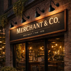 10" Gooseneck Barn Light with Extended Arm - Best for small storefronts, entry signs, boutique signage, and decorative facade lighting (1/2/4/6 Pack) by Franing - SHOP ALL,WALL,BARN，Metal wall light