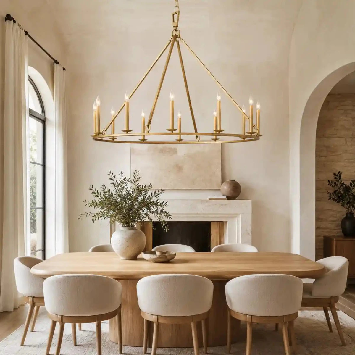 19TH C. ENGLISH OPENWORK ROUND CHANDELIER 50" by Franing - Chandelier,SHOP ALL,metal chandelier,Farmhouse