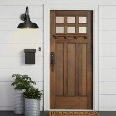 2 pack Dusk to Dawn Barn Light Large Size, Outdoor Waterproof Gooseneck Barn Light by Franing - SHOP ALL,WALL,BARN，Metal wall light