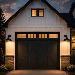 2 - Pack Straight Arm Barn Lights – Outdoor Farmhouse Wall Fixtures by Franing - SHOP ALL,WALL,BARN，Metal wall light