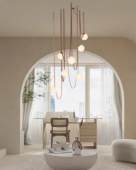 Globe Leather Pendant Light - Franing