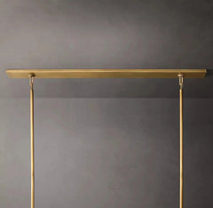 Michaul Beck Rectangular Chandelier 72" - Franing