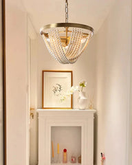 Pearl Beaded Chandelier
