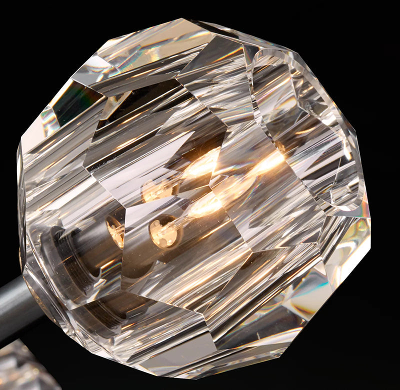 Boule Cristal Linear Chandelier 60" - Franing