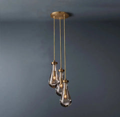 Raindrop Round Chandelier 3 light - Franing