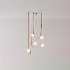 Globe Leather Pendant Light - Franing