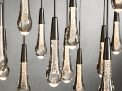 Soltaire Linear Chandelier 37'' 50'' 70'' 87"W 120"W - Franing