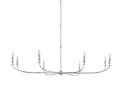 Arnett Round Chandelier in Silver - Franing