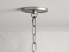 Arnett Round Chandelier in Silver - Franing