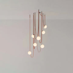 Globe Leather Pendant Light - Franing