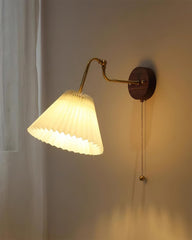 Aine Pleated Wall Lamp - Franing