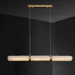 Alabaster Cylindrical Chandelier - Franing