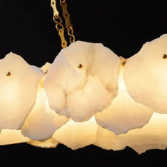 Alabaster Linear Chandelier (Chain) - Franing