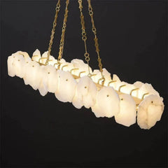 Alabaster Linear Chandelier (Chain) - Franing