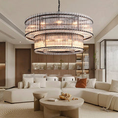 San Marcon 2-Tier Round Chandelier 60" - Franing