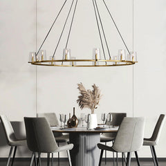 Paulay Round Chandelier 60" - Franing