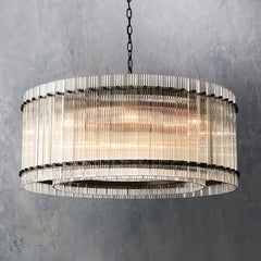 San Marcon Round Chandelier 37" - Franing