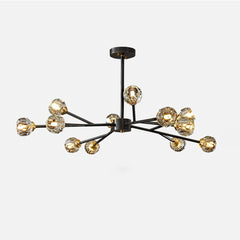 Crystal Ball Round Cluster Chandelier - Franing
