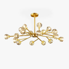 Crystal Ball Round Cluster Chandelier - Franing