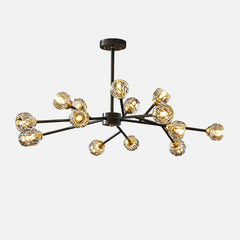 Crystal Ball Round Cluster Chandelier - Franing