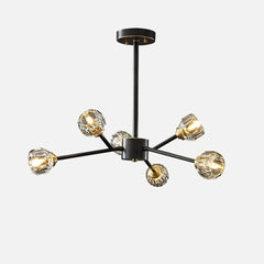 Crystal Ball Round Cluster Chandelier - Franing