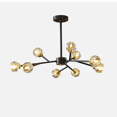Crystal Ball Round Cluster Chandelier - Franing